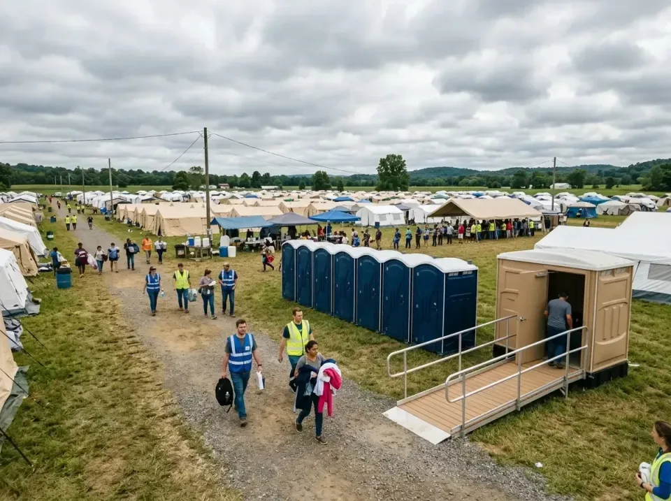disaster-relief-camp-restrooms-010 — frequently asked questions, Dumpster & Portable Bathrooms Rental in Elkins, WV